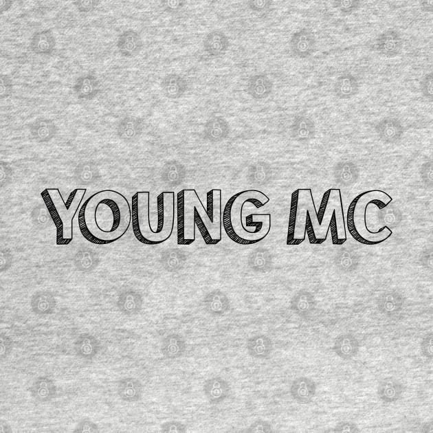 Young MC  <//> Typography Design by Aqumoet